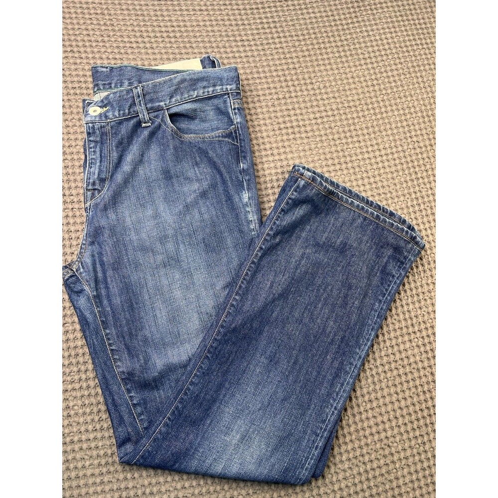 Loomstate Bootcut Stretch 5 Pocket Dark Jeans Kharma 34X29 Tag32 Organic Cotton